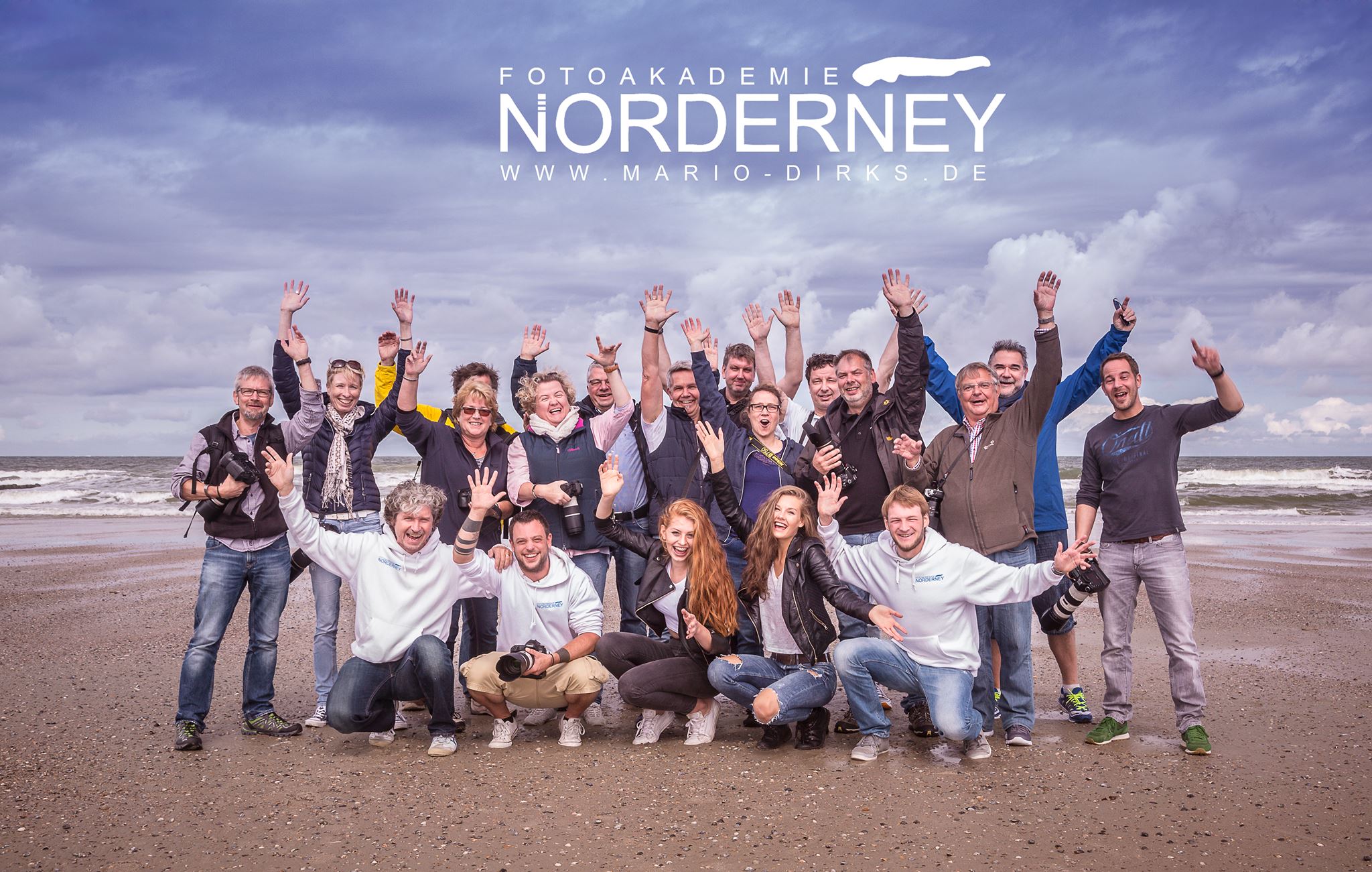 Gruppenfoto-Workshop-Norderney-Mario-Dirks-Jean-Noir-2016
